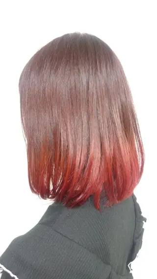 ミディアム カラー 山田 賢二のヘアスタイル