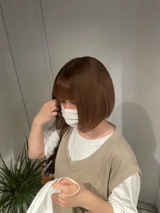 ミディアム カラー 声優オタク美容師🎀 𝑹𝑰𝑵𝑶𝑵のヘアスタイル