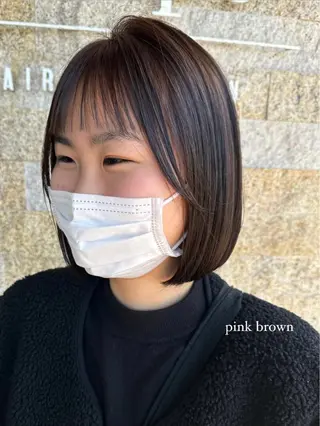 ショート カラー recipe 黒木 彩那のヘアスタイル