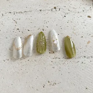 ネイル 愛川町 あんすりうむのネイルデザイン