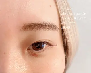 マツエク・マツパ CANVAS beauty salon所属・CANVAS YUUKAの眉毛・アイブロウイメージ