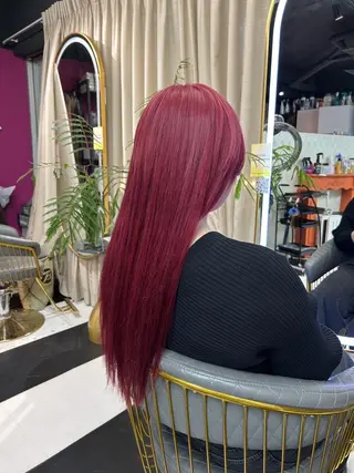 カラー ロング カラー&プルエクステ 大人気！！のヘアスタイル