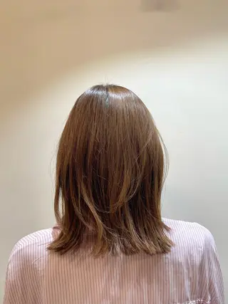 ミディアム Nepenjiはなれ所属・カットモデル募集中 🌷なつきのヘアスタイル