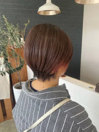 ショート カラー 2do☁️ ワタナベ　アヤのヘアスタイル