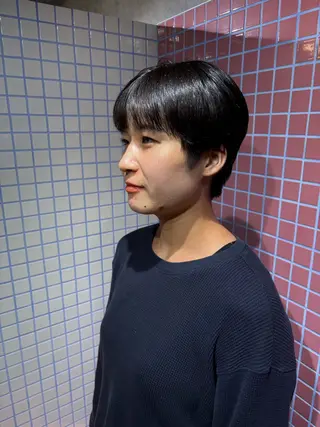 ショート 鎌田 梨瑚のヘアスタイル