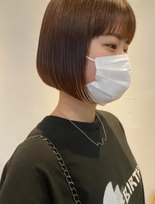 ショート AO所属・RISAKO 艶髪モテヘア🎀府中のヘアスタイル