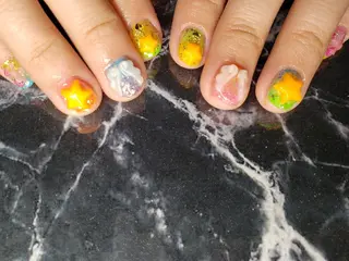 ショート ネイル クロキ 。のネイルデザイン