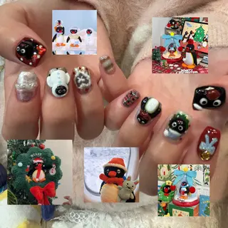 ネイル 🎀 Hiyubi._.nail 🫧所属・🎀フェイ フェイ🫧💗のネイルデザイン