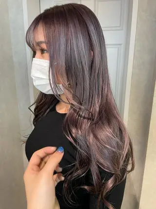 ロング カラー ナチュラル透明感🌱 小山美樹子のヘアスタイル