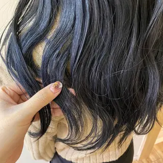 ロング カラー prier×kew hair所属・柴田 秋樺のヘアスタイル