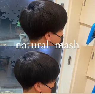 ミディアム メンズ 【明大前フェード/ メンズパーマ/岳】のヘアスタイル