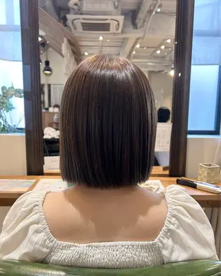 ミディアム カラー 櫻井 優希のヘアスタイル