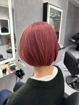 ショート CS made by SHACHU 大阪堀江店【シーエス メイド バイ シャチュー】所属・デザイン特化ブリーチ 堀江美容室/ぱぴのヘアスタイル