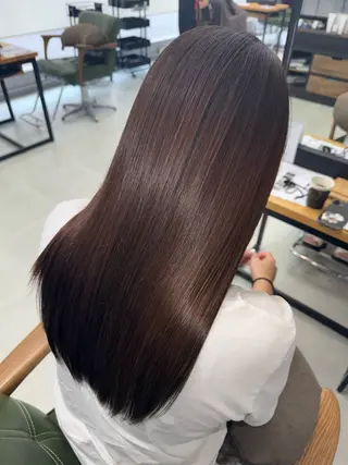 セミロング 小池 風賀のヘアスタイル