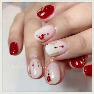 ネイル Beauty salon Ryu・ange所属・PEARL ROSE パールローズのネイルデザイン