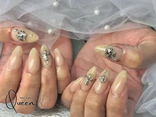 ネイル Queennail 北堀江AYAのネイルデザイン