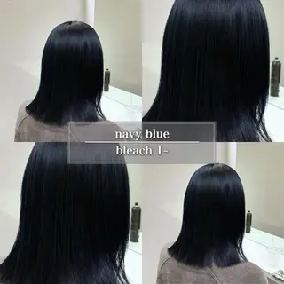 ミディアム カラー ハイトーン/ 髪質改善/上質艶髪のヘアスタイル