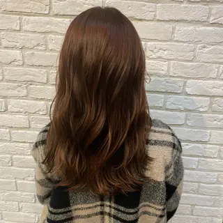 ミディアム ココロ☀️ CLUTCH天王寺店のヘアスタイル