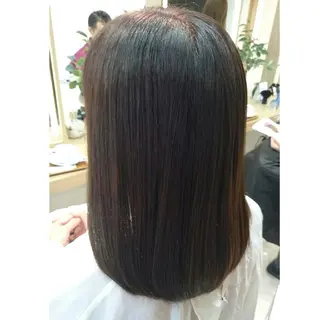 ミディアム カラー 透明感ハイライト◎ 伊藤夏海のヘアスタイル