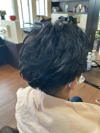 パーマ メンズ パーマが得意な【最高 悠斗】のヘアスタイル