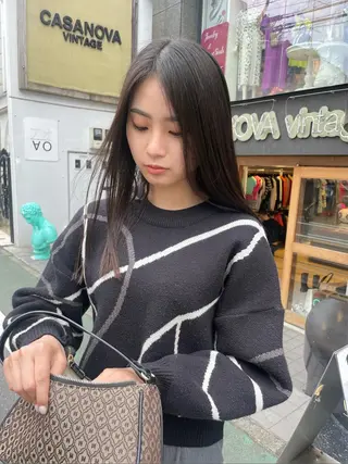 ロング カラー スパイラルパーマ 🌐hina⭐️のヘアスタイル