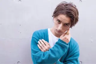 ショート カラー パーマ メンズ fifth JINGUMAE所属・波巻きスパイラルパー マ/シャドウパーマ駿のヘアスタイル