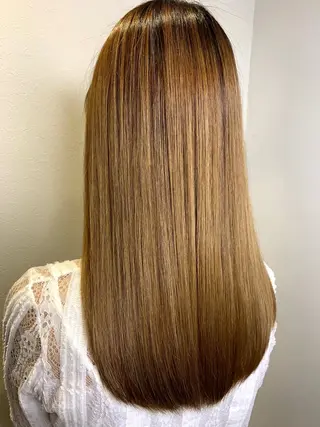 ミディアム カラー ヘアアレンジ 髪質改善/縮毛/新宿 🫧SUZUKA🫧のヘアスタイル