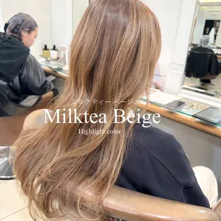 ロング カラー ✨カラー支持No.1 🧸ワキ カナコ🧸のヘアスタイル