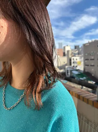 カラー sato harunaのヘアスタイル