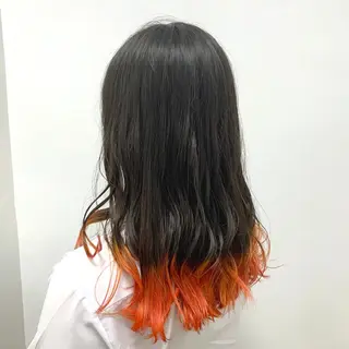 ロング カラー EGO所属・EGO Top stylistのヘアスタイル
