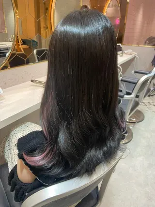 ロング 新宿/韓国ヘア 中明度カラー/かやのヘアスタイル