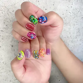 メンズ キッズ ネイル マツエク・マツパ Salon Kのネイルデザイン