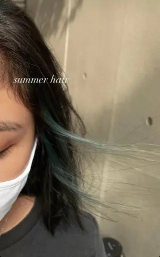 ミディアム カラー 🌿nudeカラー/ レイヤー/藤原🌿のヘアスタイル