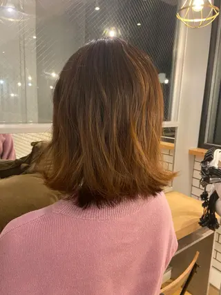 ミディアム ✨髪質改善/透明感✨ 西野　陽のヘアスタイル