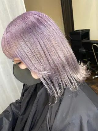 ミディアム カラー Tsuyoki .のヘアスタイル