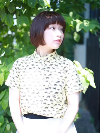 ショート カラー 髪質改善&Spa fee 南越谷店2号店所属・岩井 夏生のヘアスタイル