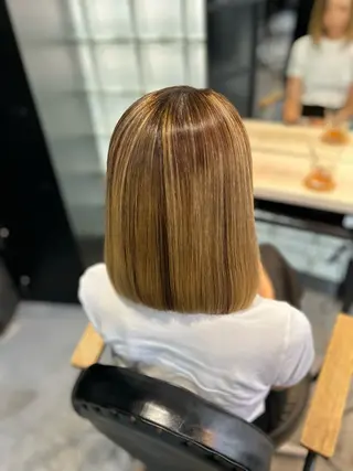 ショート 🌷ブリーチ縮毛矯正 /mina🌷のヘアスタイル