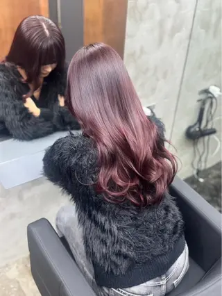 ロング カラー さわ 🫧🎀のヘアスタイル