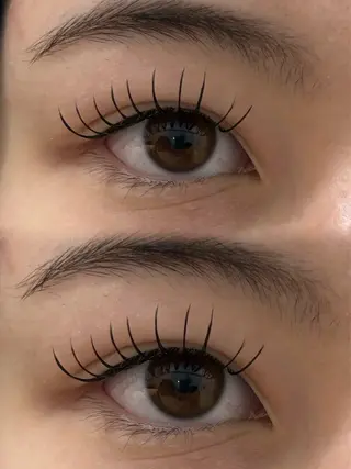 マツエク・マツパ CHIBA🦋パーマ ナチュラル美眉のマツエク・マツパデザイン