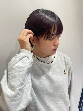 ショート 佐々木 芽衣のヘアスタイル