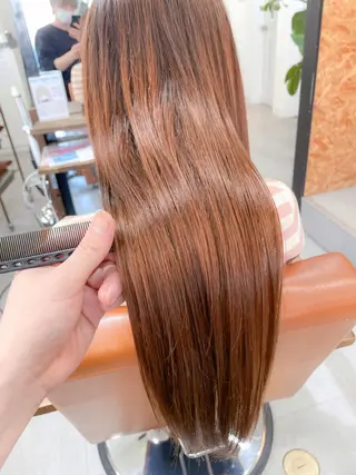 ロング かんばら りょーいのヘアスタイル