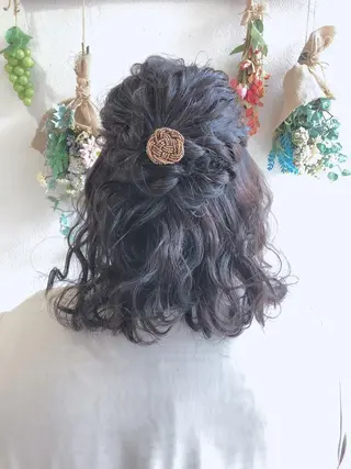 ヘアアレンジ 西 めぐみのヘアスタイル