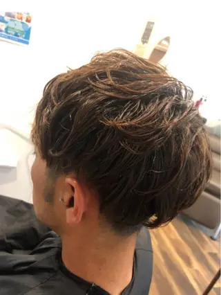 メンズ 松野 奈月のヘアスタイル