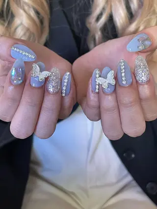 ネイル 8113 海外/y2k/韓国のネイルデザイン