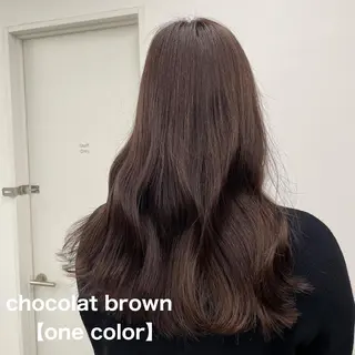 ロング カラー 愛結 暖色カラー🎀🩰のヘアスタイル