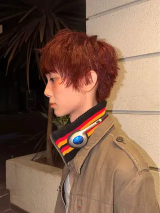 ショート カラー rin🩰ハイトーン /レディースパーマのヘアスタイル