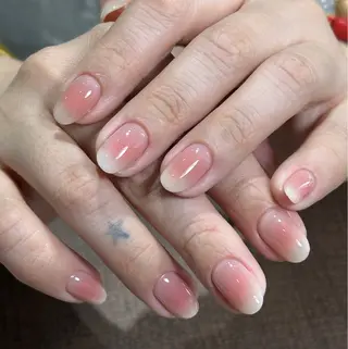 ネイル candy nail 韓国風ワンホンネイルのネイルデザイン