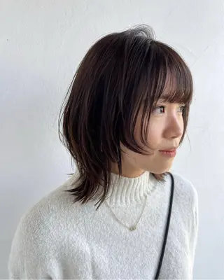 ミディアム Strawberry所属・原田 志保のヘアスタイル