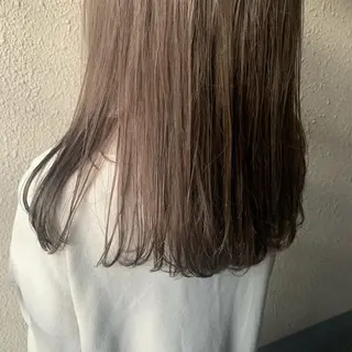 セミロング カラー chouette シュエットのヘアスタイル