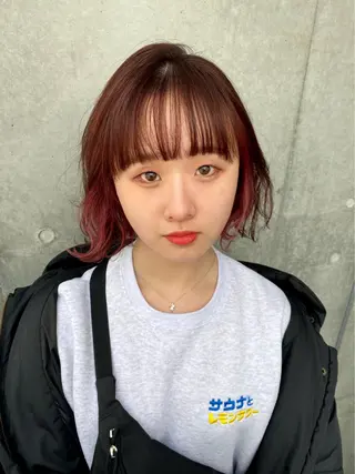 カラー Mahoメンズヘア 🦋デザインカラーのヘアスタイル